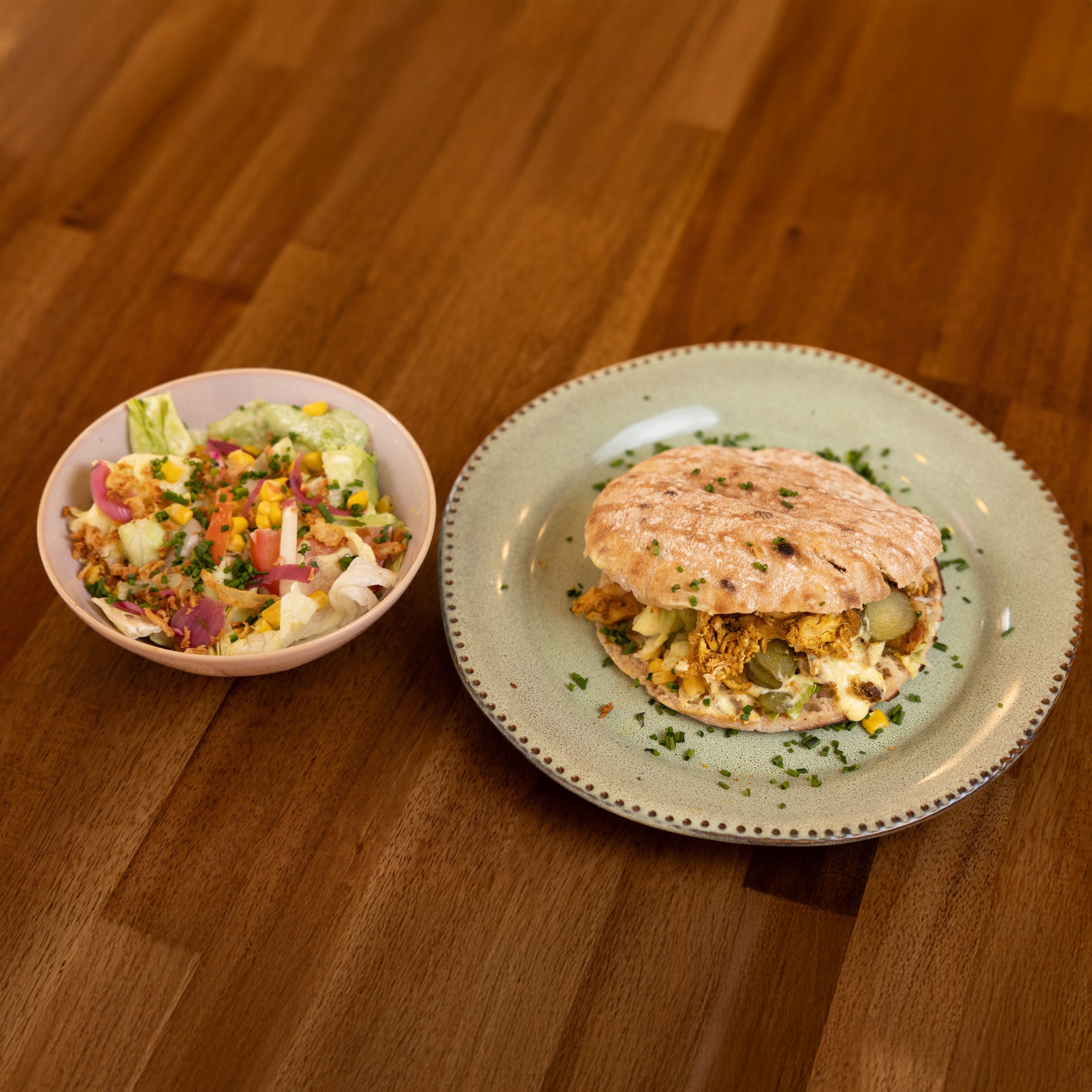 Shawarma de frango picante