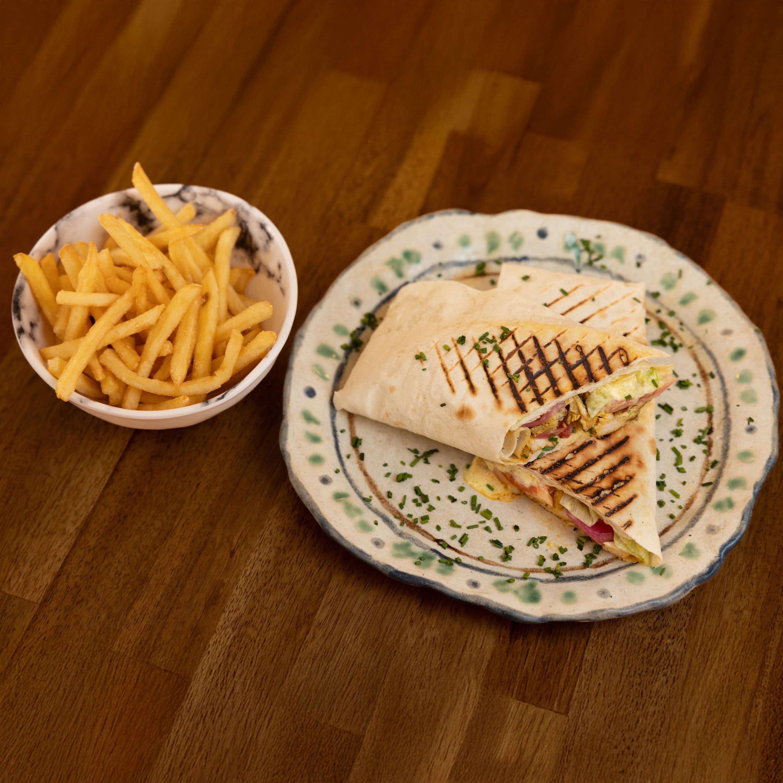 Shawarma de falafel
